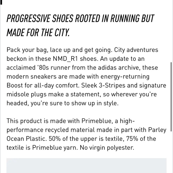 Adidas NMD_R1 Primeblue Sneakers - Picture 4 of 14